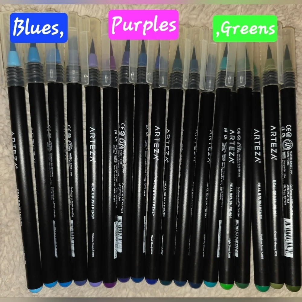 Arteza Real Brush Pens #CRA7